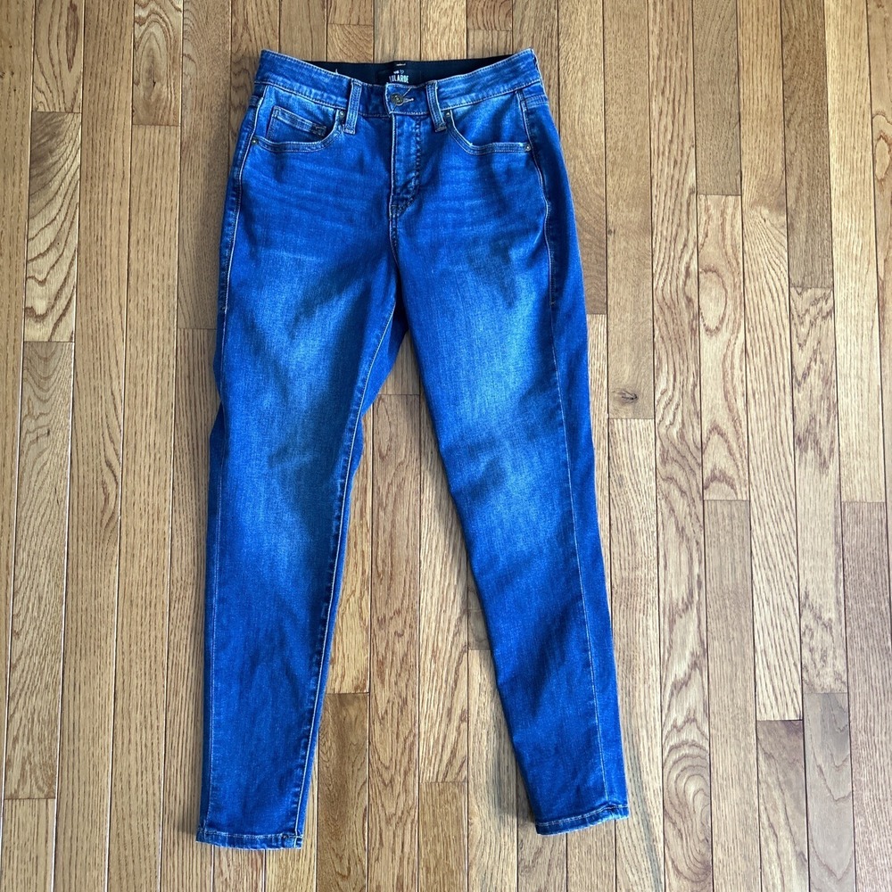 LuLaRoe With Love Jeans Women's Size 26 Med‎ Wash Blue Stretch Denim Skinny Jean
